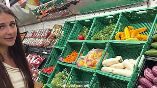 A Teacher Saw a Student Choosing Cucumbers at a Store, but Noticed She Had Lubricant Between Her Legs and Offered to Help