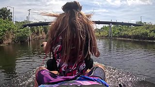 Petite Asian Babe Clara Trinity Gets Fucked On A Jetski - Pissvids
