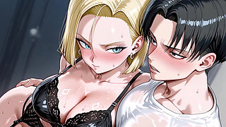Levi (aot) X Android 18 (db)