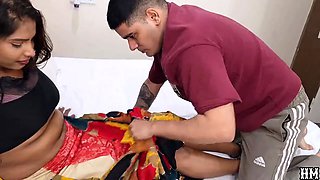 A Indian Desi Women Wife Waiting Husband For her Hunger of sex Hardcore Fukcing Sex Kissing in All Pose Desi Bigboobs Video
