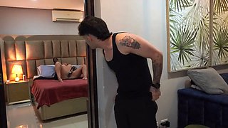 Stepson with a finds his busty stepmom pleasuring herself - Kataleya Gil & Big Jackson