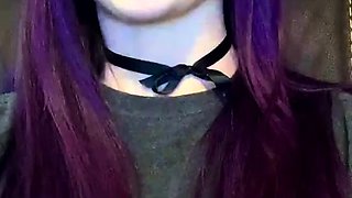 Public blowjob from an amateur brunette babe in POV video