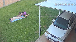 My Neighbor Caught on Camera Sucking an Older Man