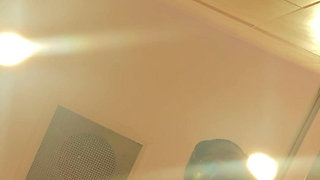Quick Nut Solo Masturbation in Walmart Bathroom