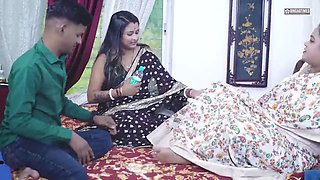 Truth & Dare Game Me Tharki Devar apne Dono Bhabhio Ko Choda ( Hindi Audio )