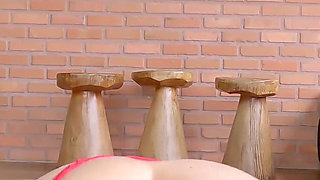 Young Sister Wild! Big Wet Squirt and Multiple Cum Fill Inside!
