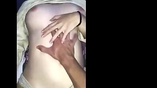 Lunah Blanc and Debora Mendes Public Lesbian Blowjob and Full Fuck