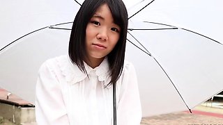 Japanese teen Suzuka Ishikawa Hairy Pussy Fingered