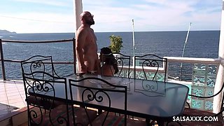 Anal at the poolbar