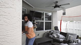 Lewd spic stunner mind-blowing sex video