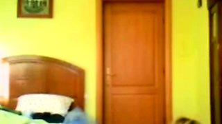 stepmom dresses up in our summer cottage (voyeur)