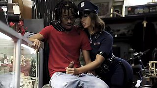 Camsoda   Pawn shop police slut