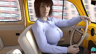 Big boob anime visual novel with a youthful vibe