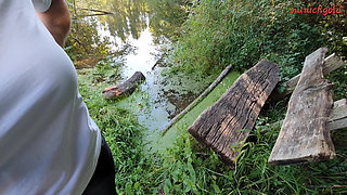 Munichgold's Outdoor Habdjob, Blowjob in the Forest... Have Fun