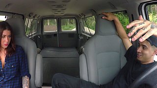 ShesNew Skinny brunette teen Mali Myer hardcore girlfri