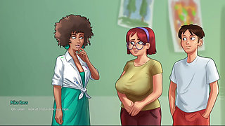 Group Project with Big Tits Latina