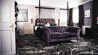 Watch vivid Anissa Kate and Mariskax's smut