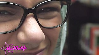 Consummate Rachel Rose and Mia Khalifa - hd action - Mia Khalifa