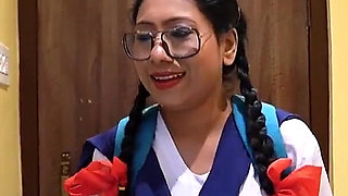 Village School Girl Having Sex with Teacher for Exam Pass