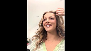 Teen stepdaughter gets fucked by stepdad