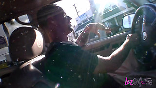 Tight shaved pussy satisfied with a long fat cock