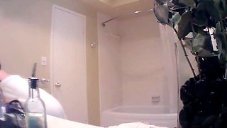 Peeping at my busty 21yo stepdaughter
