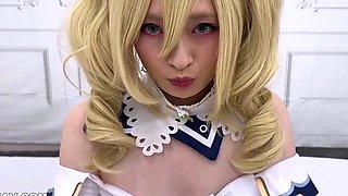 Extreme Orgasm! Pure White Beautiful Skin Shaved Idol M