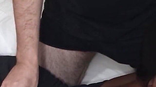 Luana Gives Me a Deep Blowjob and a Perfect Footjob POV