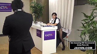Hot Asian Teen 18+ At Her New Job
