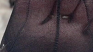 Aunty Sandra in Her Open Crotch Girdle Playing Vgq40