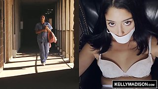 KELLY MADISON - Sexy Nurse Vanessa Sky Bound and Ass Fucked