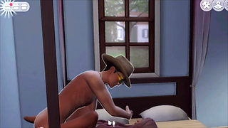 Fairy Game Girl SparklyButtPlug Takes Big Cock All Around The House And Loves It