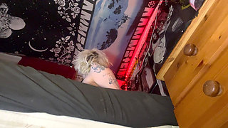 Giantess Feels Horny After Her Nap, Doesnt Know Whos Watching!