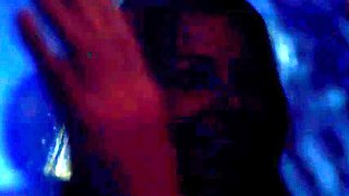 Cute black-haired ladies love a wild bathroom soiree with