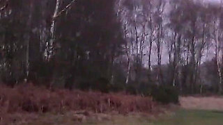 MILF Swinger Wife Scarlett March Sucks off Dogger in the Woods