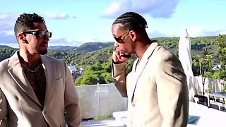 Redhead Sabien DeMonia Takes Double BBC in Rough Anal