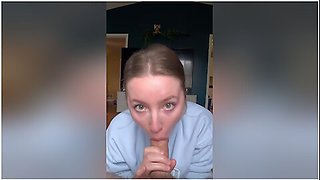 Sensual Blowjob And Swallow