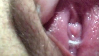 Want to see my pussy up close soaking wet pulsating with my cum after playing with my toy?