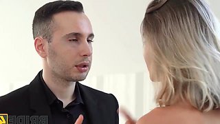 A Taste Of Cock Before The Wedding - Creampie