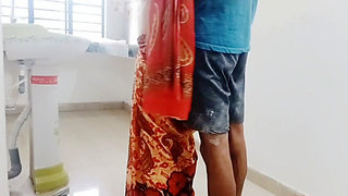 Desi Hot Bhabi Sex Satisfaction Story in Kitchen Room