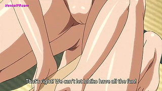 Babes And Virgin Boy In Gangbang ( ANIME )