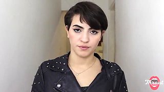 Step Sister Luara Amaral Gives Secret Blowjob - Deep Throat POV - Cum Swallow