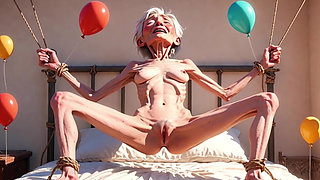 Mature Slave Bound & Begging - Wants Pussy Filled with Hot Cum