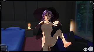 3d Hentai Pumpkin Girl Fucking The Night Before Halloween