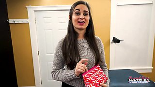 Busty Brunette Elliot Deepthroats A Dick And Gets Banged In Doggystyle!