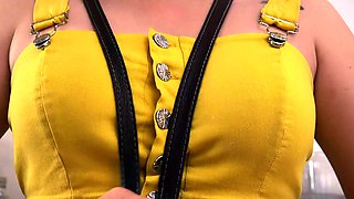 Big boobs milf masturbates with her dildo