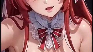 174. Cute Topless Nurse Doing Sexy Pose, Ai Animation