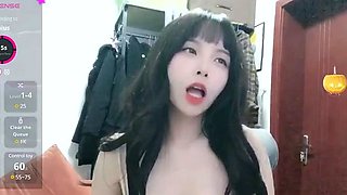 Super petite slim booty and busty asian web teen