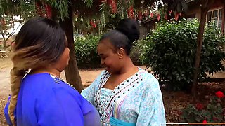 African Married MILFS Make Out In Public