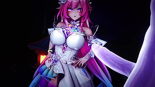 Honkai Star Rail - Cyrene Fucked and Creampied by a Halloween Ghost - 3D Hentai Animations